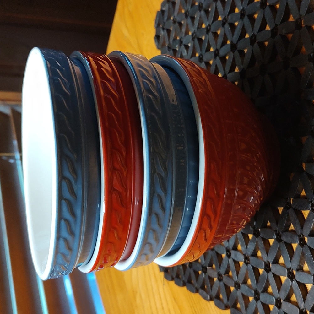 Indoor Outfitters Cereal Bowls Set of 4
